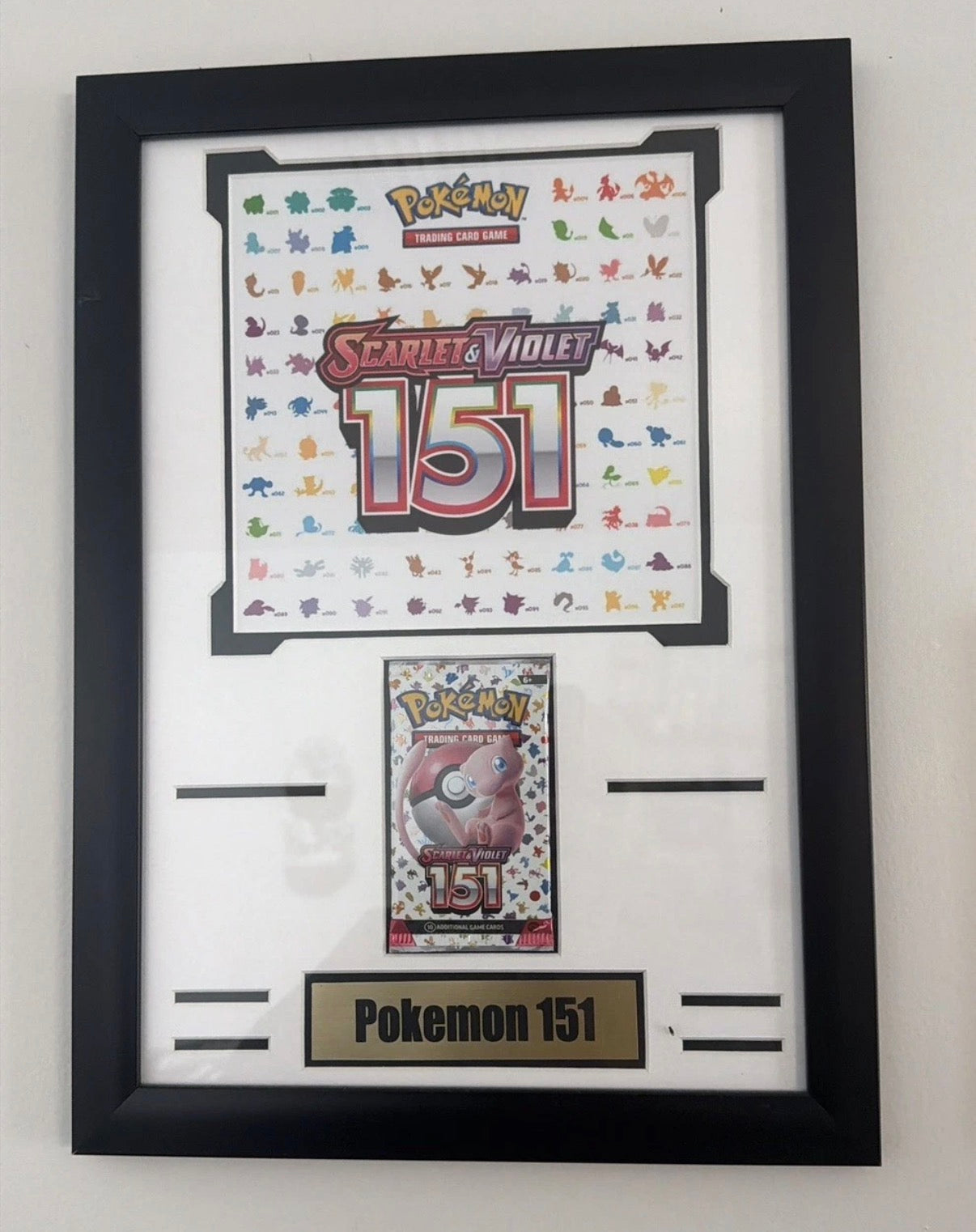 30th Anniversary Pokémon TCG Celebrations Limited Framed Booster Pack